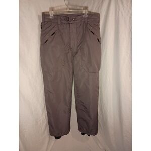 Snozu Snowboard Ski Pants Size Large Gray